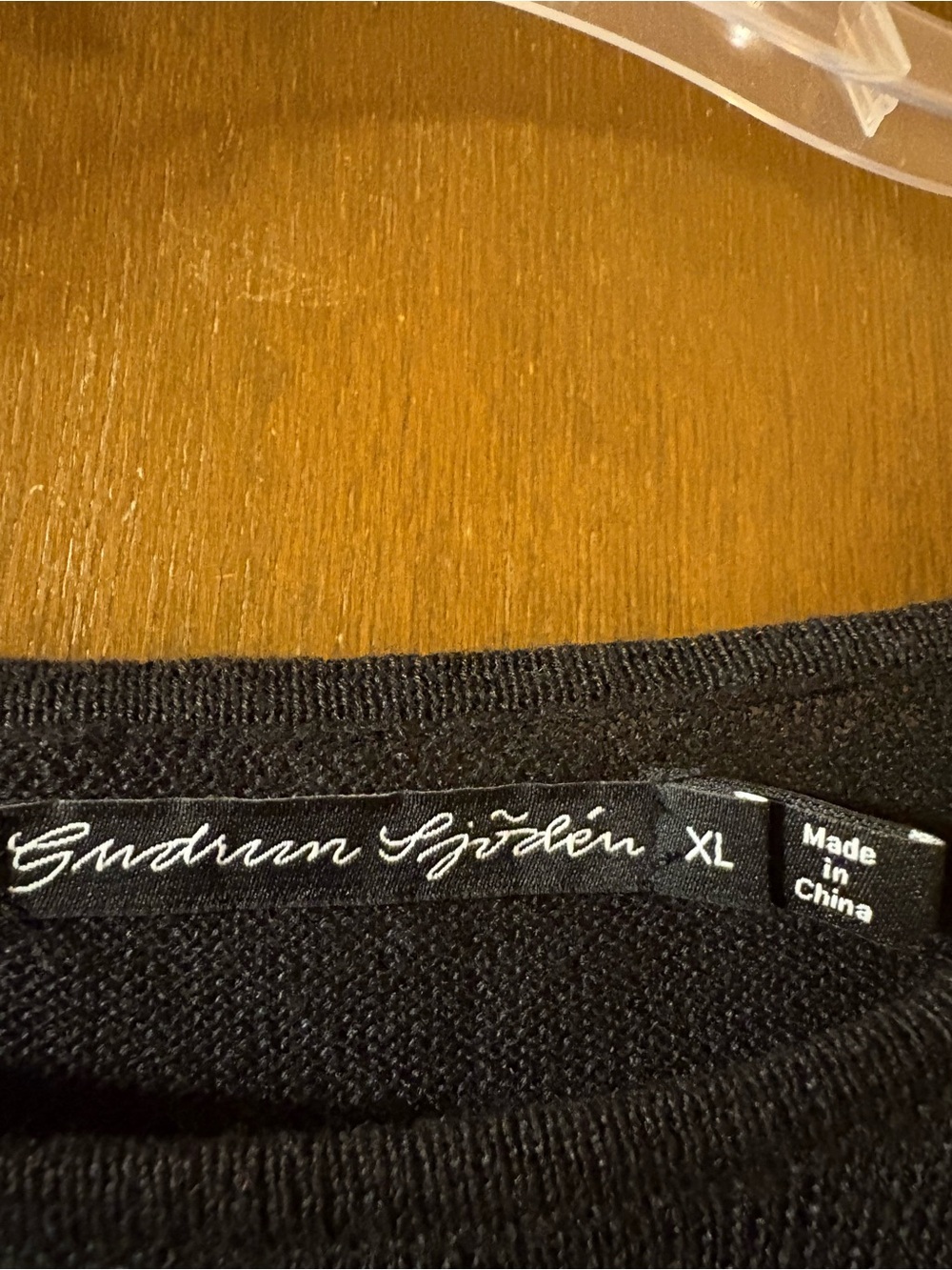 Gudrun Sjoden Black Linen Mini Dress - Picture 2 of 5